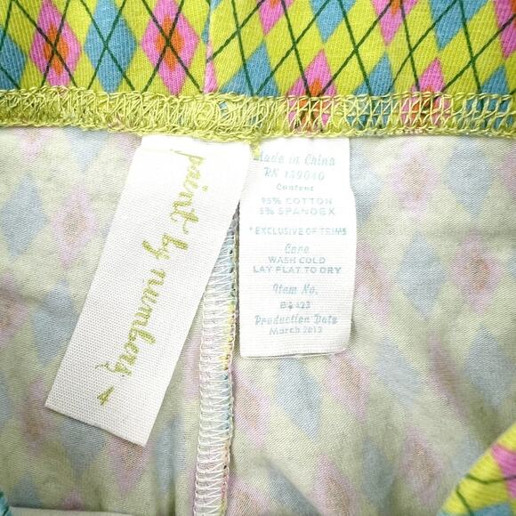 Matilda Jane Emerald Argyle Leggings - Picture 7 of 9